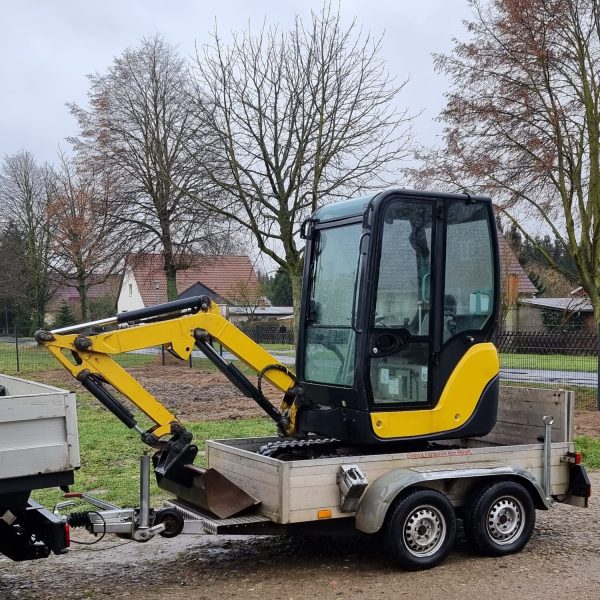 Erdarbeiten Bagger
